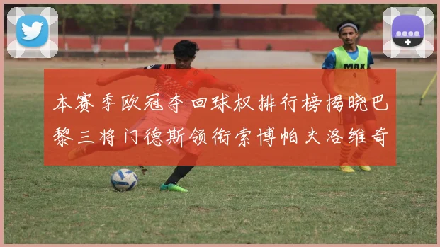 本赛季欧冠夺回球权排行榜揭晓巴黎三将门德斯领衔索博帕夫洛维奇紧随其后